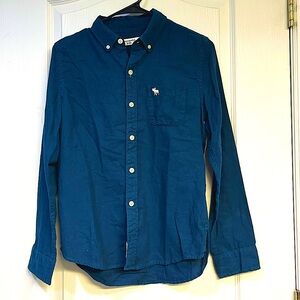 Men's Blue Abercrombie & Fitch Shirt